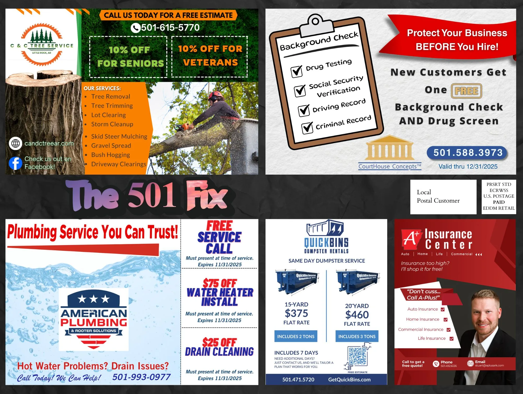 Front of Third Postcard